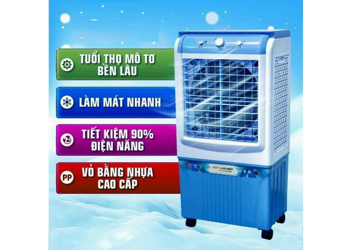 Quạt hơi nước làm mát bằng chức năng tạo ra độ ẩm bằng hơi nước